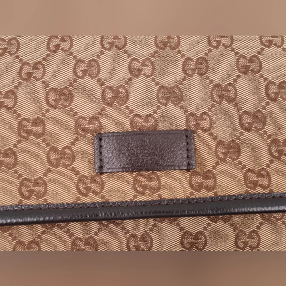BL09 ❤️ Gucci GG Monogram Canvas Messenger Bag